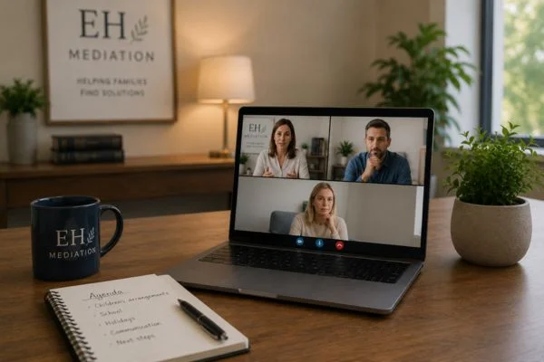 child access mediation Kent online meeting.